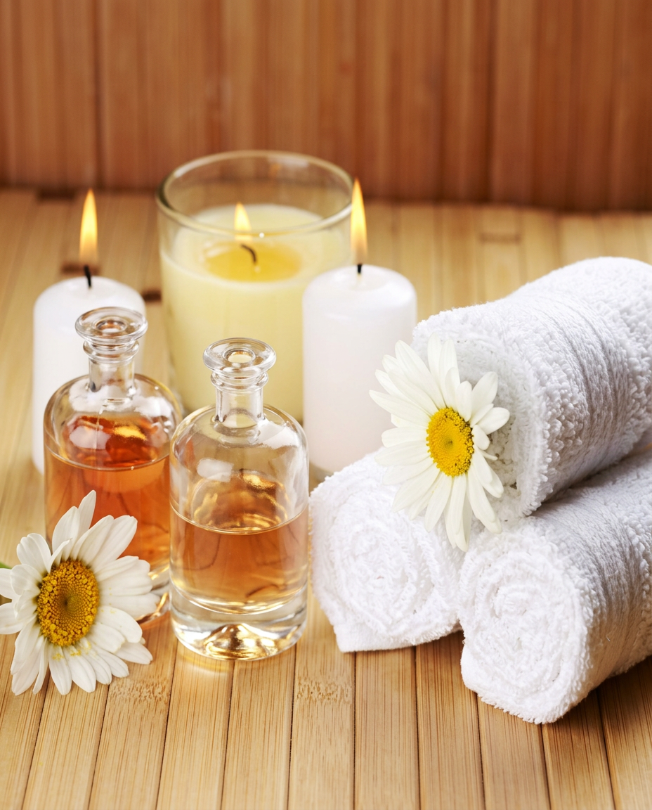 Traditionelle Öl Massage