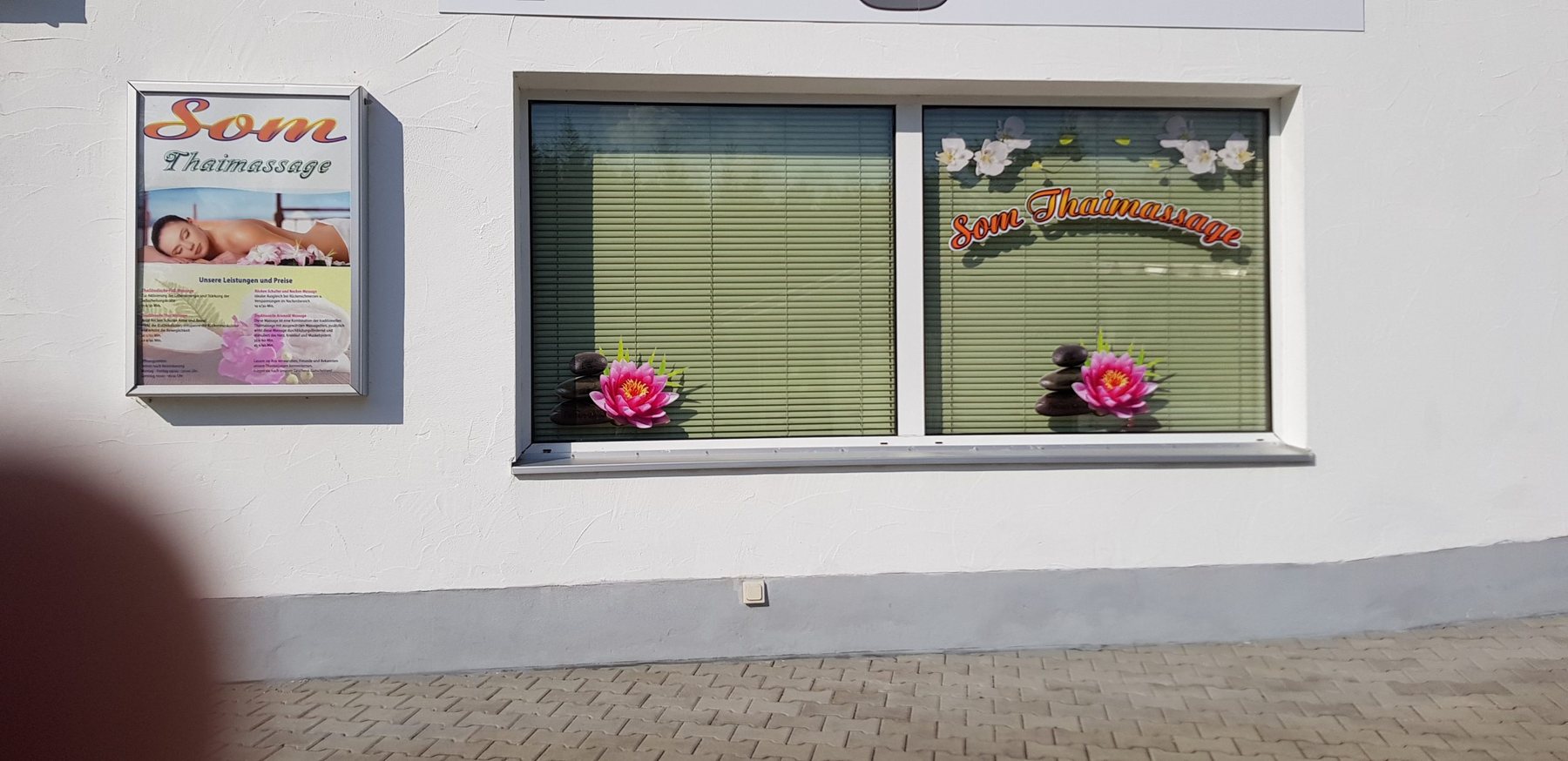 Behandlungsbereich für die thailändische Fuß-Massage