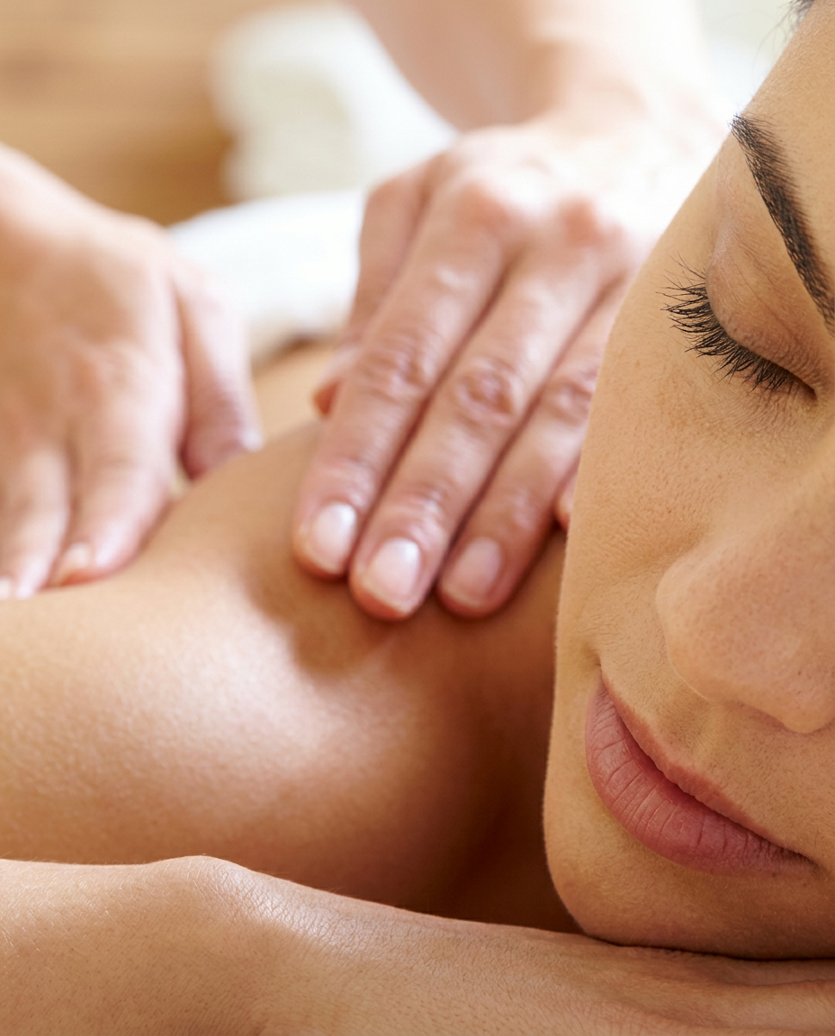 Rücken, Schulter & Nacken Massage